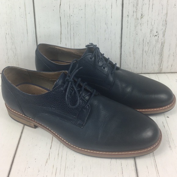 Johnston & Murphy Other - Johnston & Murphy 1850 Navy Leather Shoes 10.5